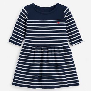 Navy and White Striped Carter’s Dress